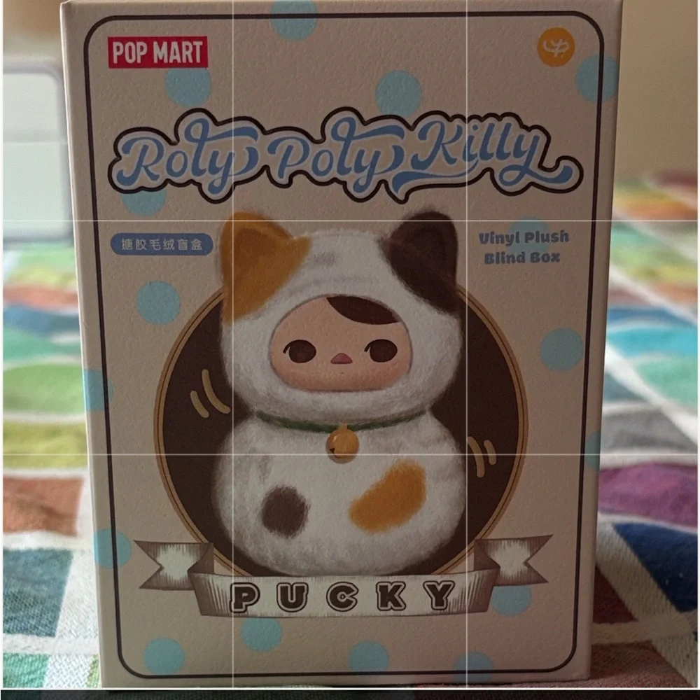 🐱 POP MART PUCKY ROLY POLY KITTY SERIES VINYL PLUSH BLIND BOX 🐱 NWT 🐱